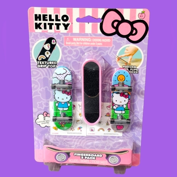 Hello Kitty Toys Hello Kitty Fingerboard 3 Pack Poshmark